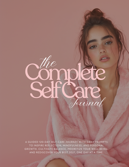 📖 Prioritize Your Well-Being with The Complete Self-Care Journal! 💖